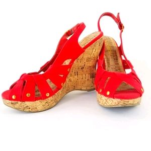 LE CHATEAU platform wedge